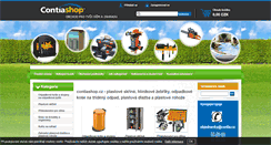 Desktop Screenshot of contiashop.cz